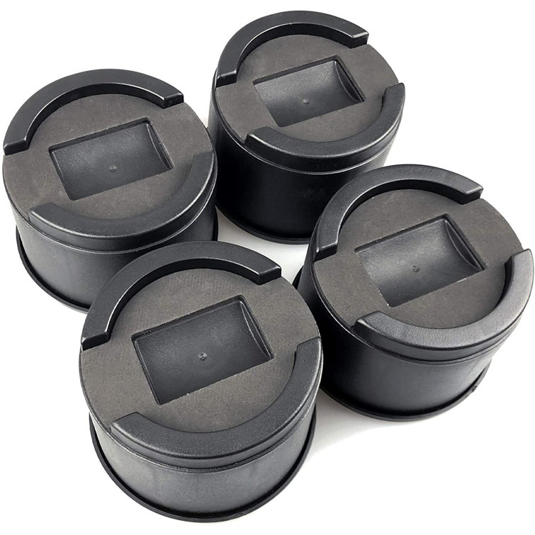 yuzhuoyongchi Bed Risers 3.5 Inch Stackable Round Furniture Risers 3